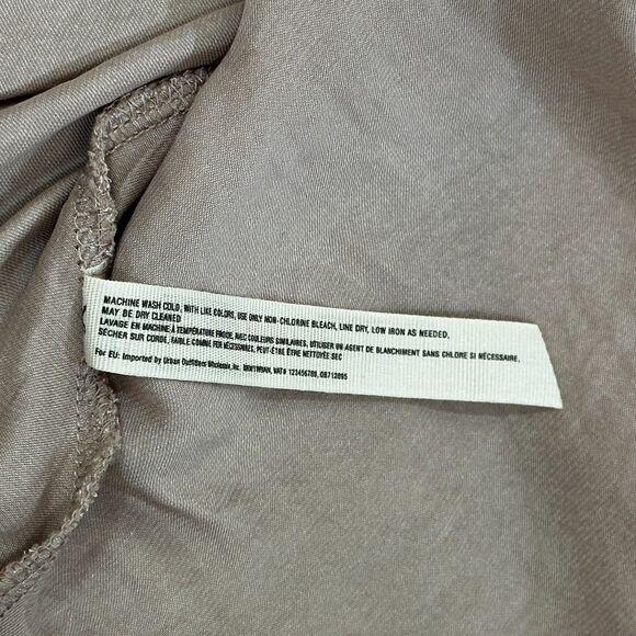 Free People Intimately Women Tops Blouse Small Criss Cross Cami Beige Sleeveless - Picture 8 of 9